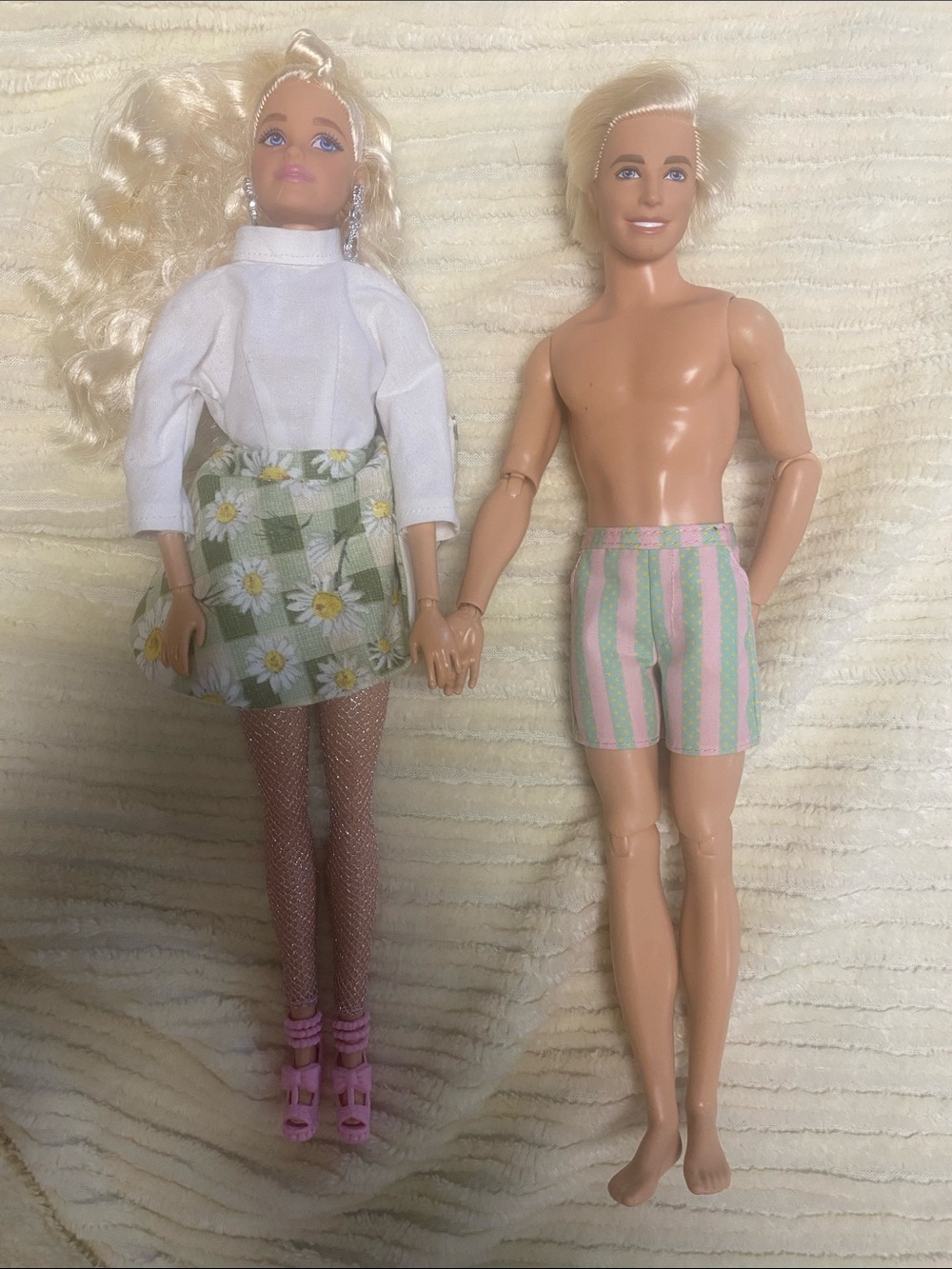 Mattel Barbie and Ken Doll Lot - 2 Doll Bundle
